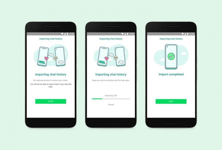 WhatsApp da iPhone ad Android