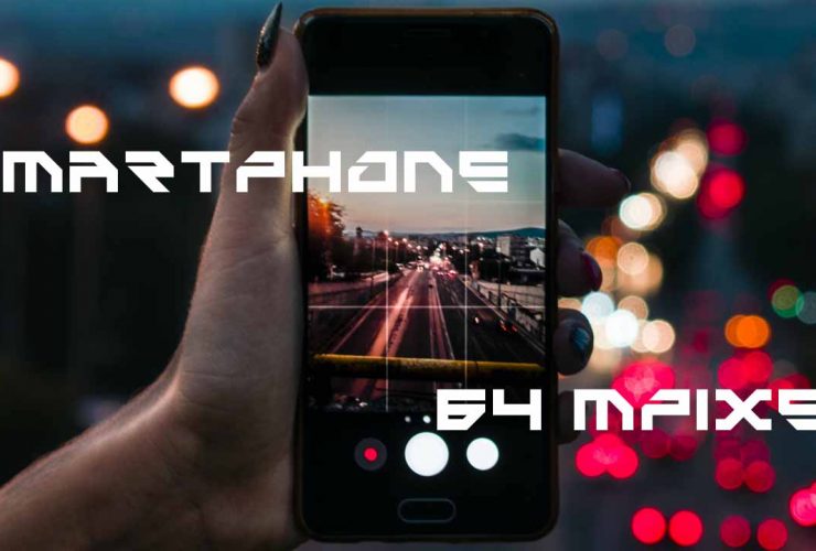 smartphone con 64 megapixel di fotocamera principale