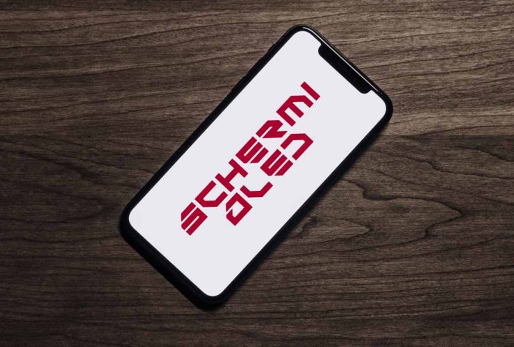 smartphone con schermo oled