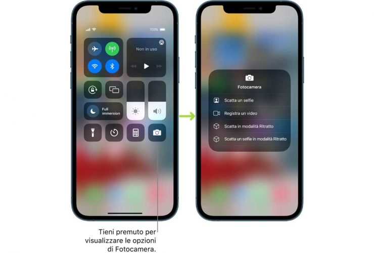 Tendina iPhone, come personalizzare il centro di controllo