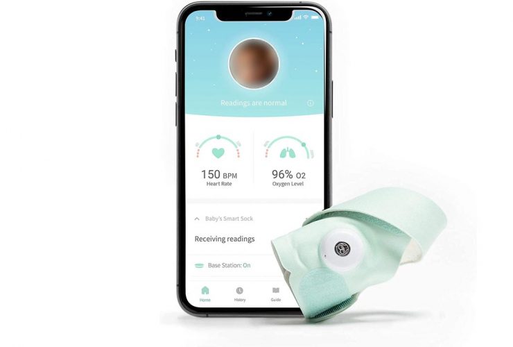 monitorare il sonno del bambino con Owlet Smart Sock