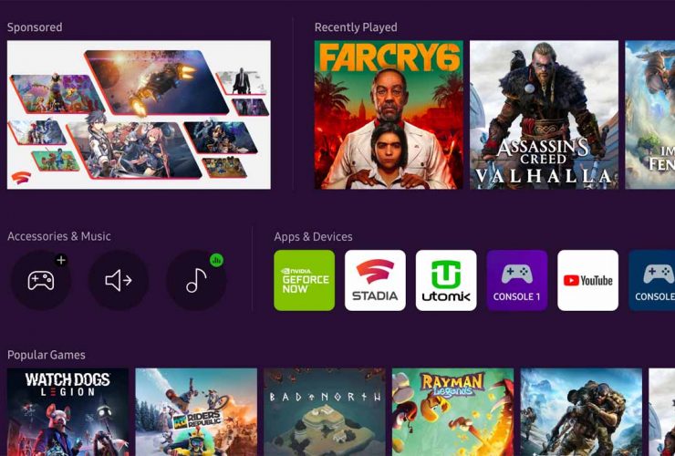 Samsung Gaming Hub