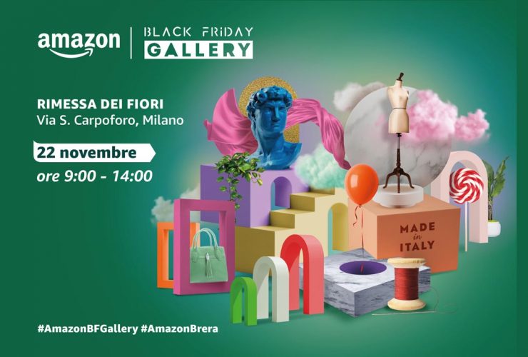 Black Friday Amazon, a Milano ecco la Gallery