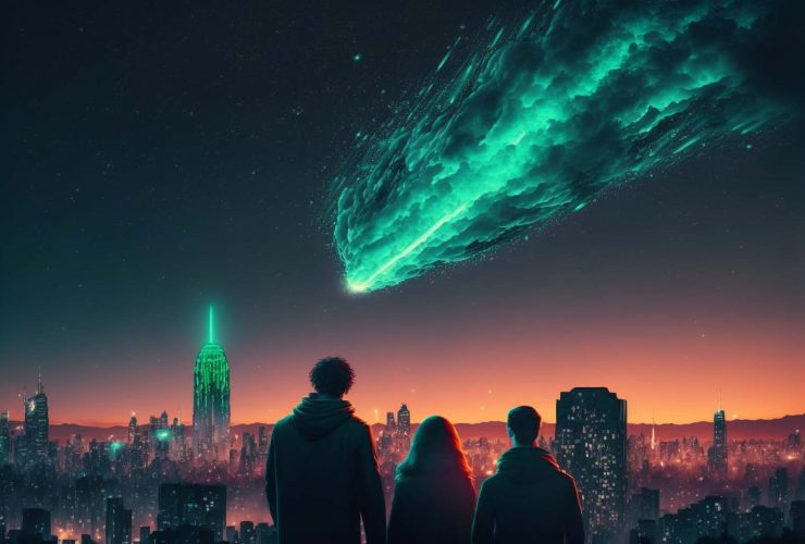 Fotografare la cometa di Neanderthal