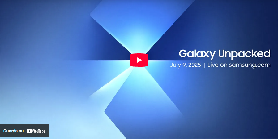 Galaxy Unpacked luglio 2025
