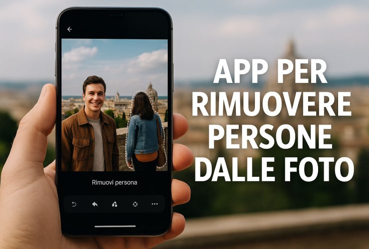 app per rimuovere persone dalle foto