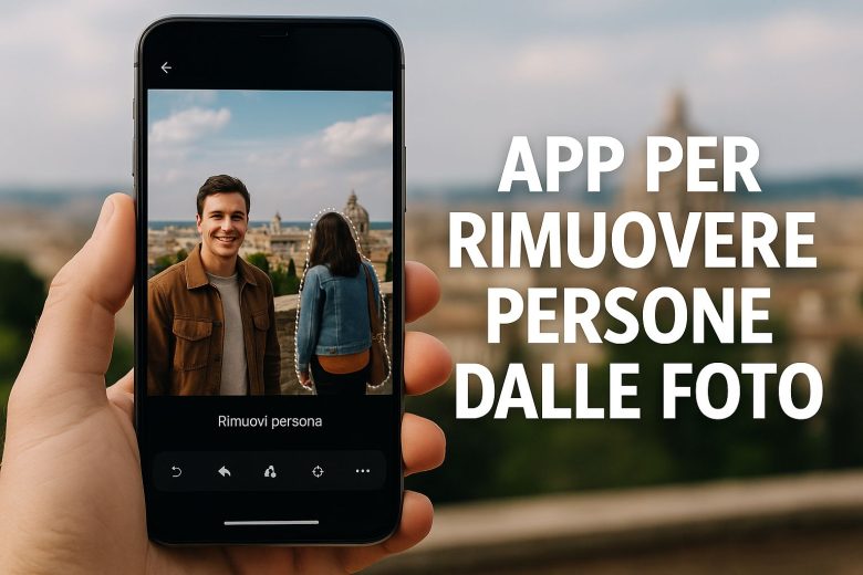 app per rimuovere persone dalle foto