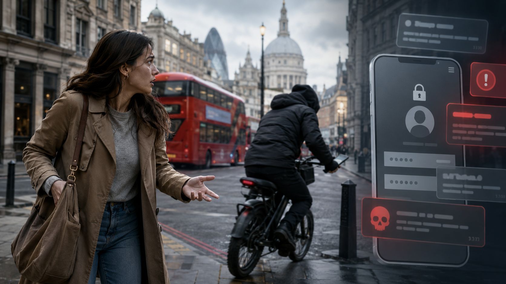 A Londra il furto di smartphone è diventato una filiera: dallo strappo in strada al ricatto sull’Apple ID