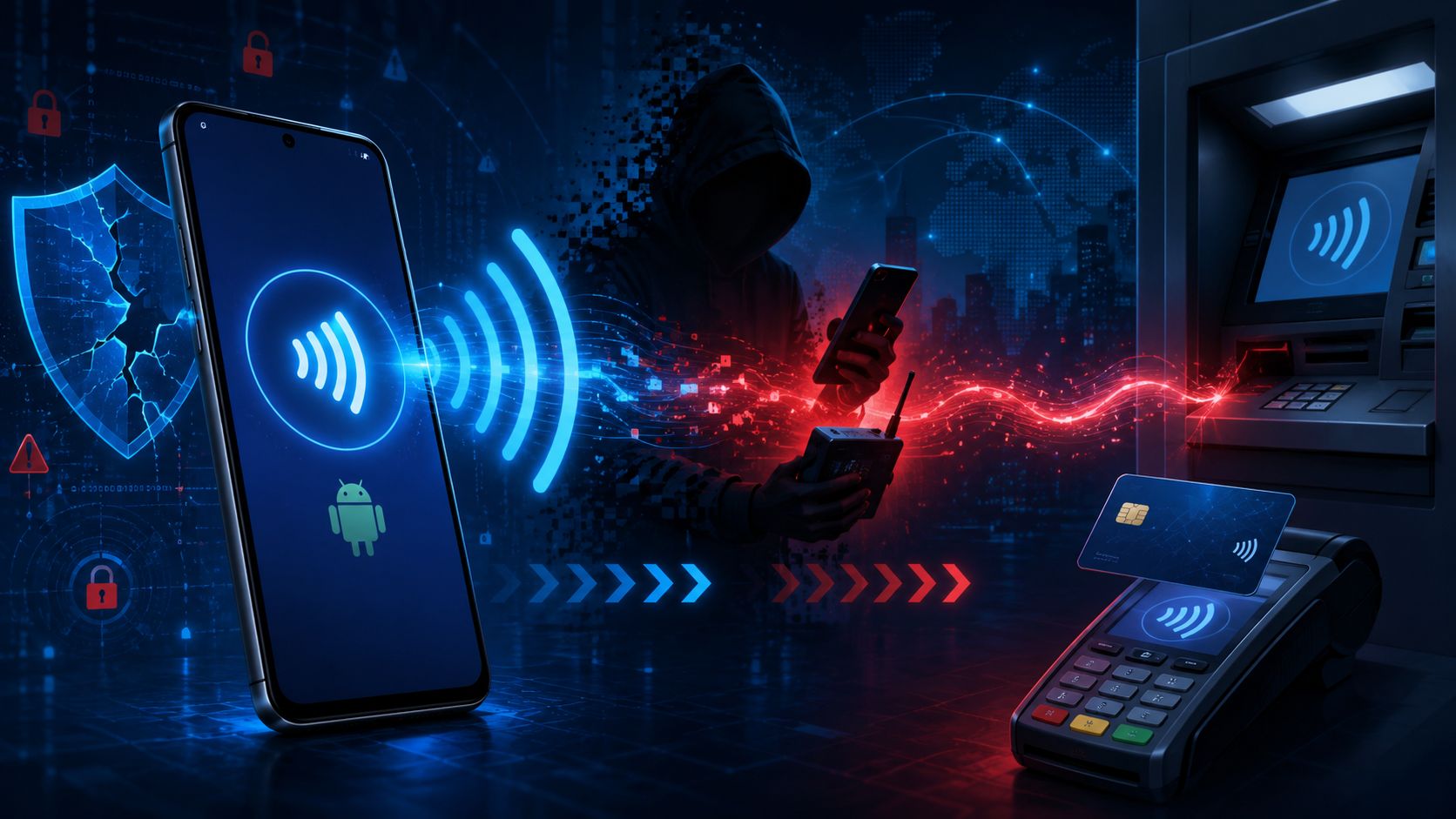 Gli attacchi NFC relay agli smartphone Android crescono del 188% nel 2026