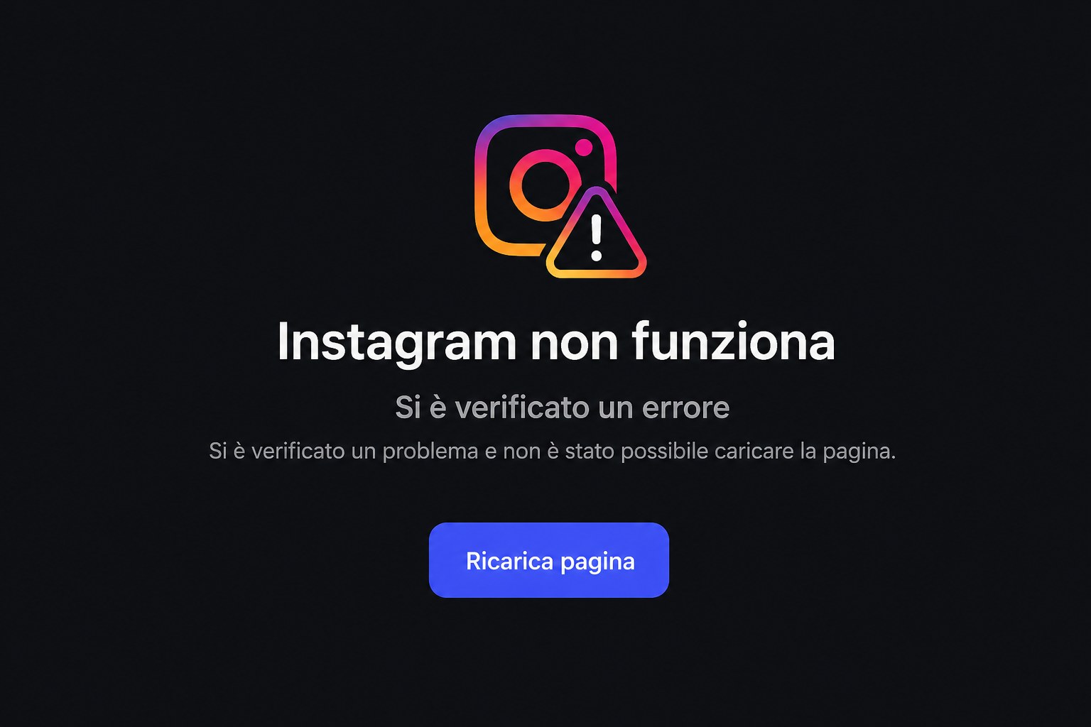 Instagram down