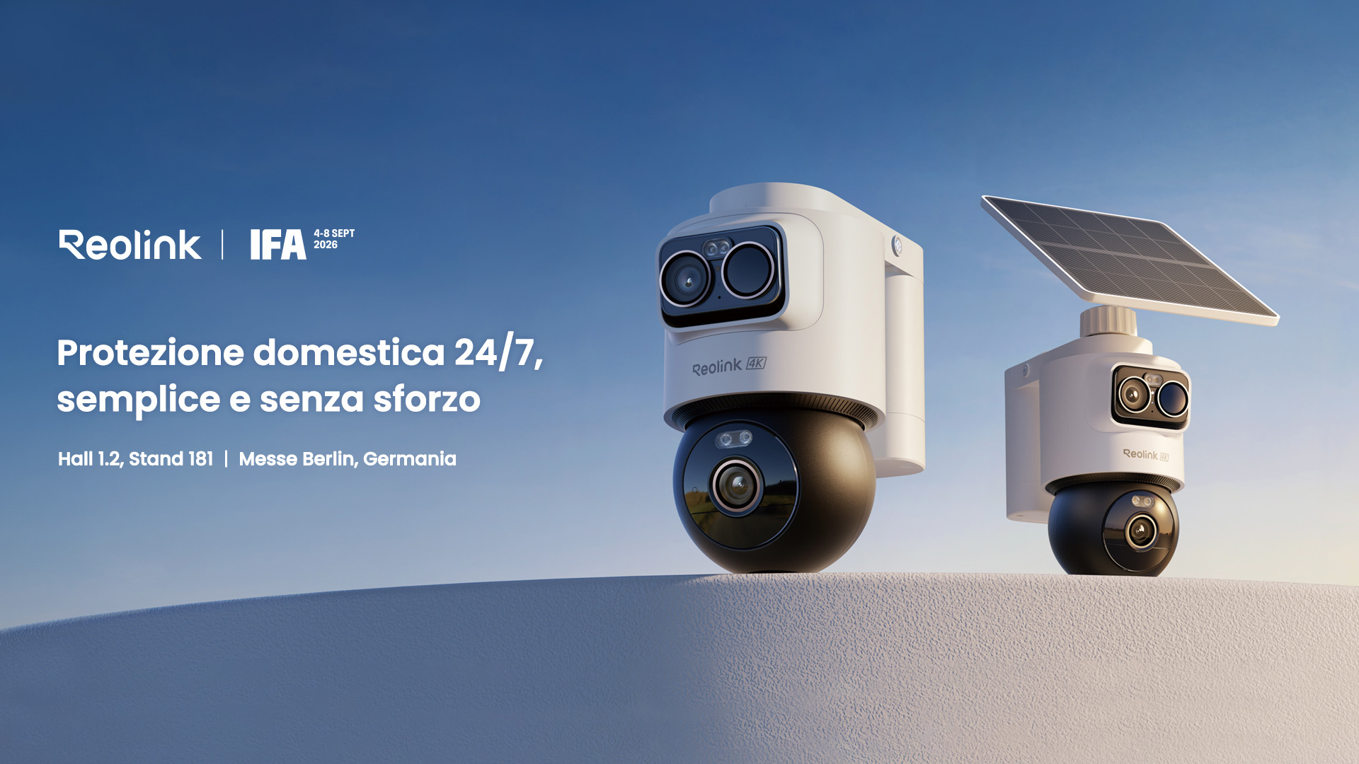 IFA 2026, Reolink presenta OMVI 2i Ultra e le nuove funzioni ReoNeura AI