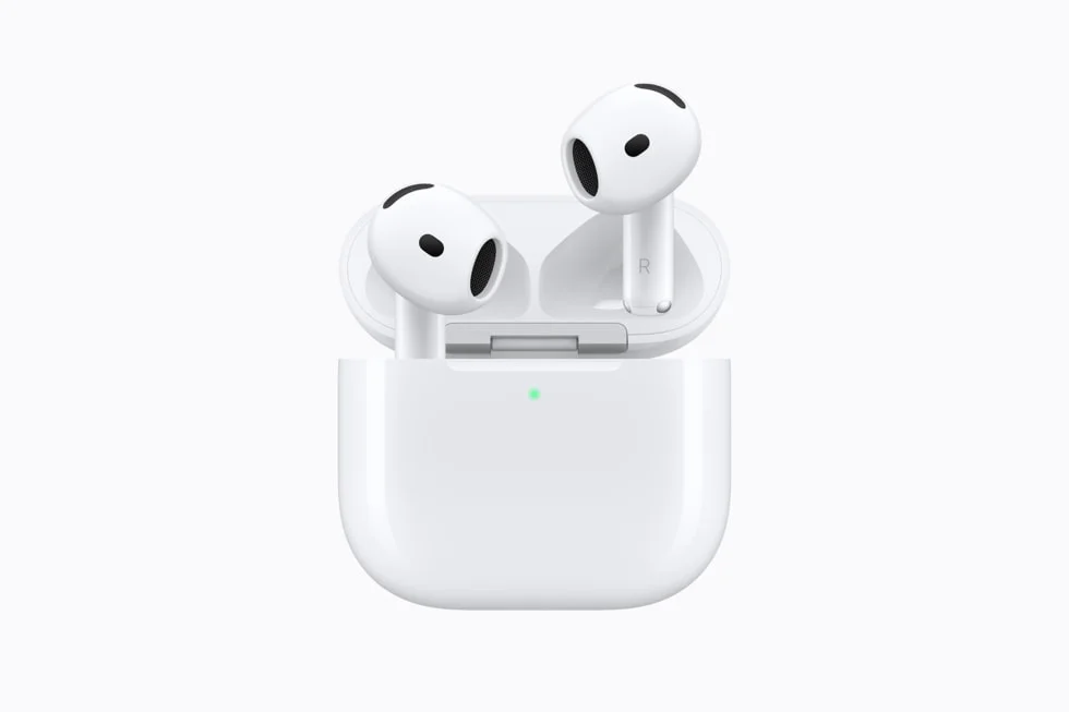 AirPods 5 con custodia di ricarica