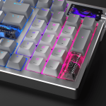 ASUS ROG Azoth 96 HE con touchscreen OLED e illuminazione RGB