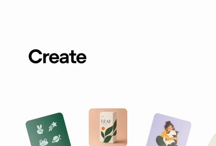 Interfaccia Create di ChatGPT Images 2.5 con esempi di contenuti visivi