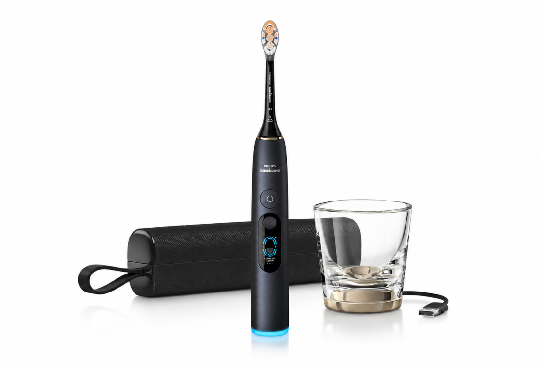Philips Sonicare DiamondClean 9900 Prestige con custodia e bicchiere di ricarica