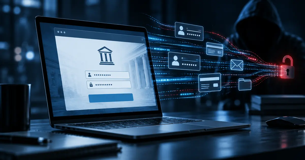 Frode bancaria online con credenziali sottratte attraverso una falsa pagina di accesso