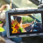 Sony RM-DP7 collegato a una videocamera Cinema Line