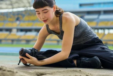 Sony SEL814G 8-14 mm F4 G montato su una fotocamera Alpha