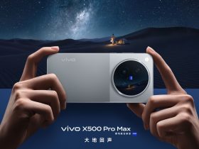 vivo X500 Pro Max nella colorazione Starry Gray