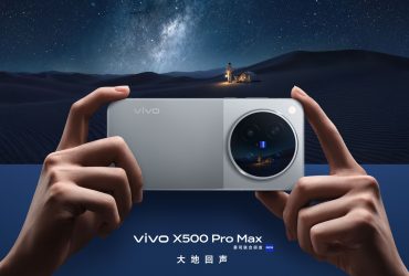 vivo X500 Pro Max nella colorazione Starry Gray