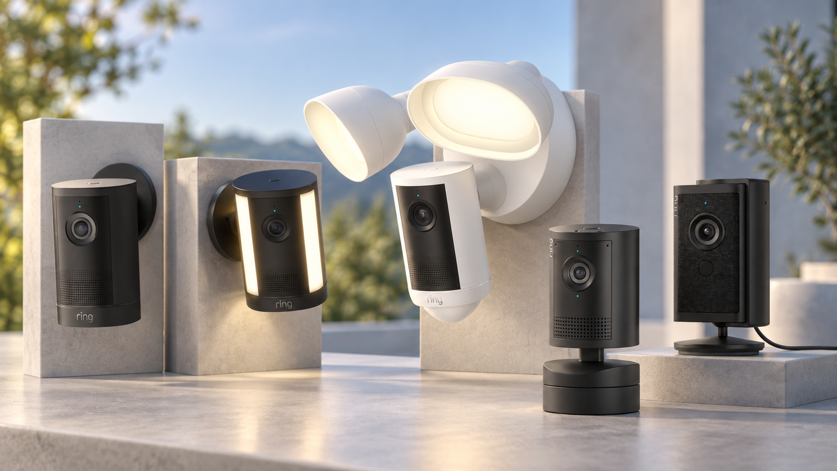 Ring presenta quattro videocamere 4K e la nuova Pan-Tilt 2K