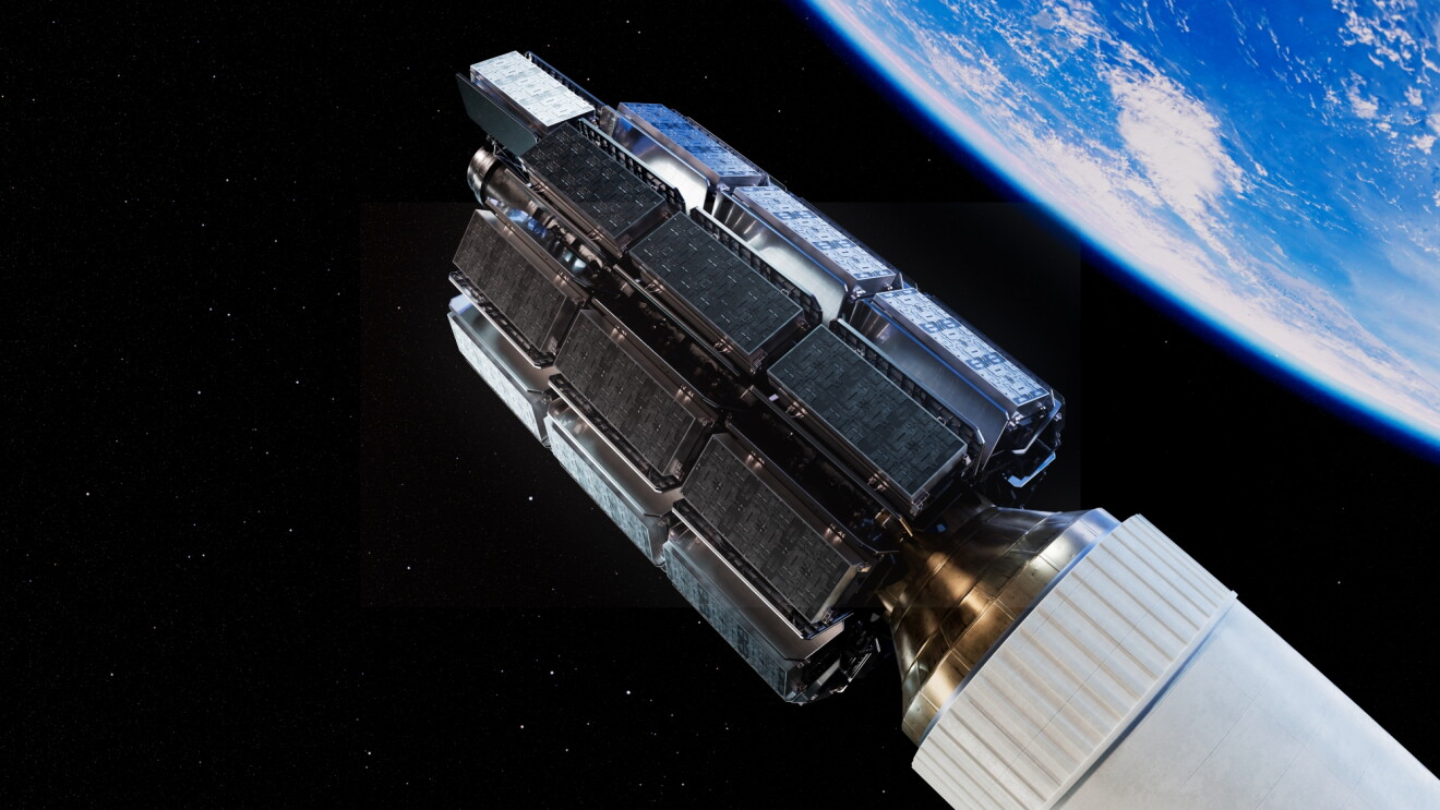 Satelliti Amazon Leo pronti al rilascio in orbita sopra la Terra