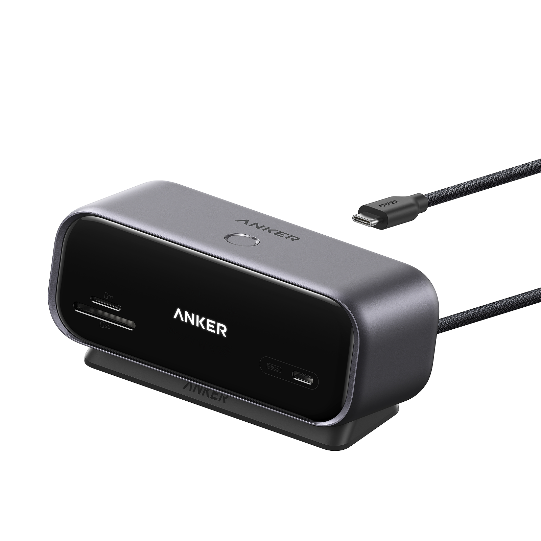 Anker Desk Hub A210C, hub USB-C da scrivania con display frontale