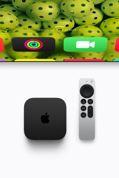 Apple TV 4K di quarta generazione con telecomando Siri Remote