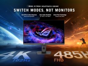 Monitor ASUS ROG Strix XG27UCG Gen2 Dual Mode, 4K a 162 Hz e Full HD a 485 Hz
