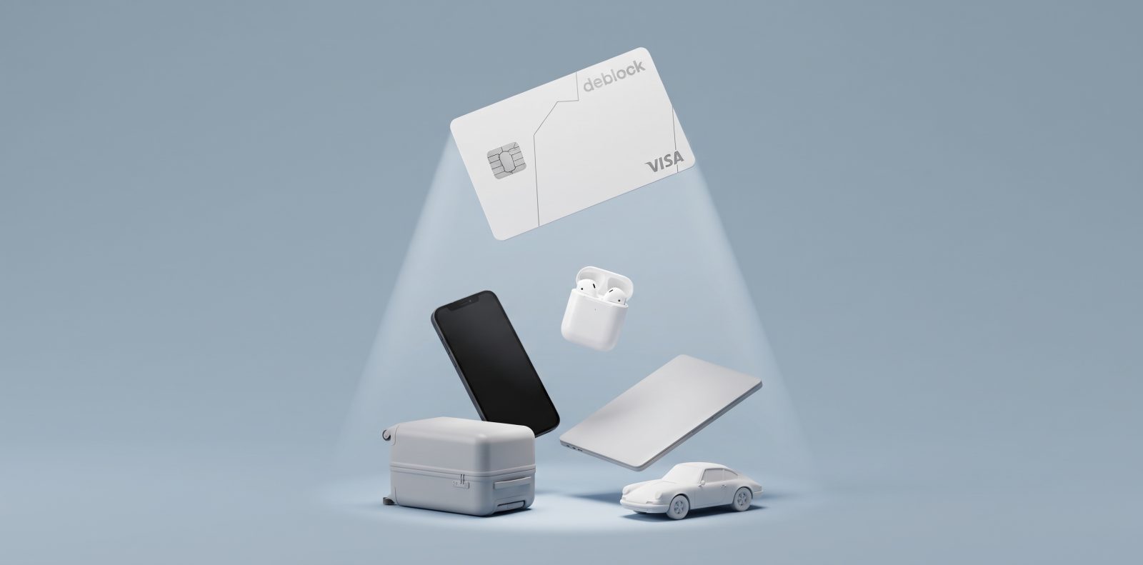 La carta Visa di Deblock