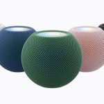 HomePod mini 2 nei colori bianco, blu, verde, rosa e mezzanotte