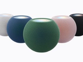 HomePod mini 2 nei colori bianco, blu, verde, rosa e mezzanotte