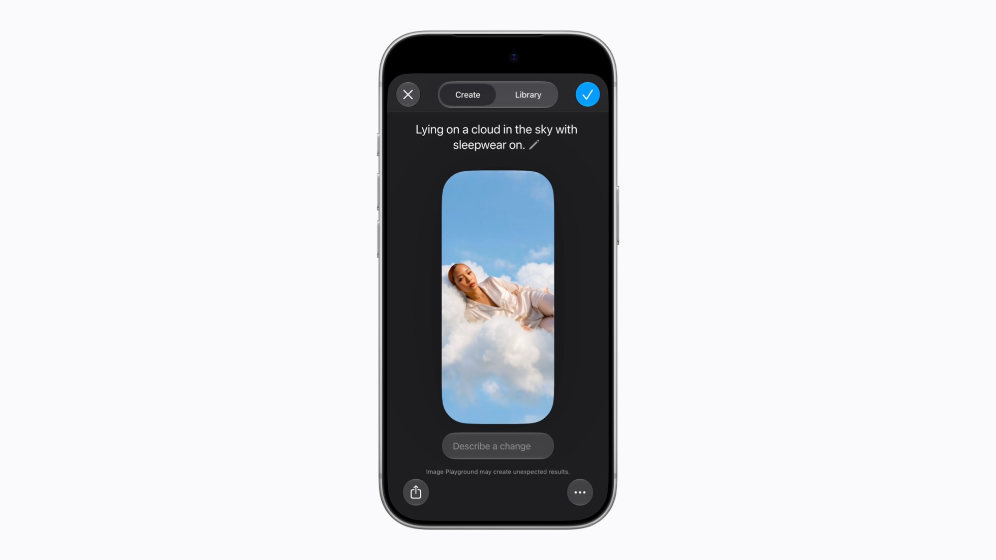 Image Playground su iPhone con iOS 27