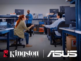 Kingston e ASUS, fotogramma del video sulla partnership