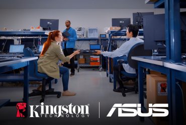 Kingston e ASUS, fotogramma del video sulla partnership