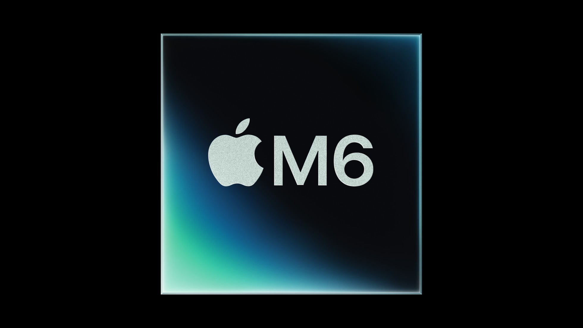 Il logo del chip Apple M6 che equipaggia i nuovi MacBook Pro e iMac