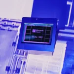 Prototipo del chip Microsoft Azure Maia 300