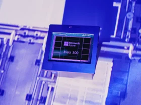 Prototipo del chip Microsoft Azure Maia 300