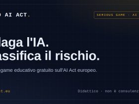 Copertina ufficiale del gioco investigativo NO AI ACT