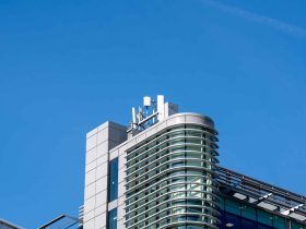 Antenna della Giga Site O2 a Paddington, Londra, dove è stata testata la tecnologia AI-RAN di Nokia