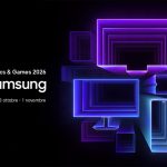 Grafica PLAY SAMSUNG a Lucca Comics & Games 2026, dal 28 ottobre al 1° novembre