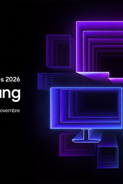 Grafica PLAY SAMSUNG a Lucca Comics & Games 2026, dal 28 ottobre al 1° novembre