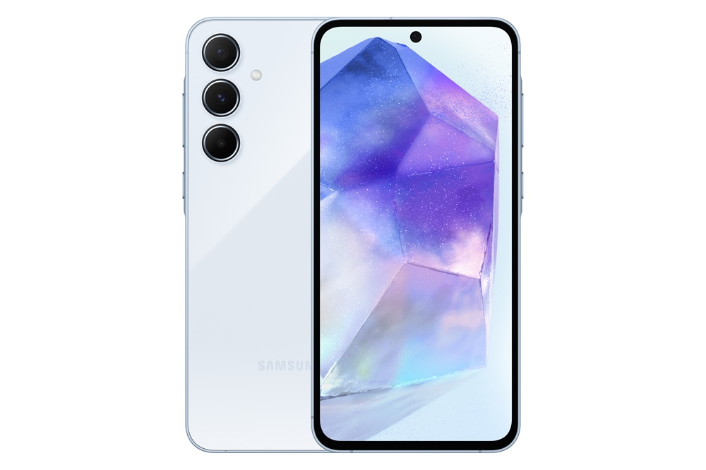 Samsung Galaxy A55 5G, che riceve l'aggiornamento One UI 9 con Android 17