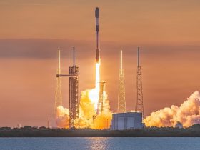 Lancio di un Falcon 9 con satelliti Starlink, la rete usata da Vivo Satélite in Brasile