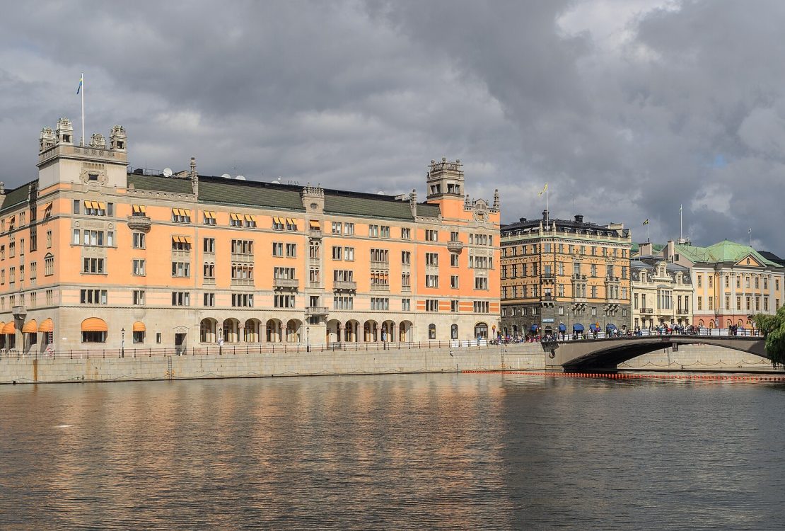 Svezia ChatGPT Claude: il palazzo Rosenbad a Stoccolma, sede del governo svedese