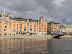Svezia ChatGPT Claude: il palazzo Rosenbad a Stoccolma, sede del governo svedese