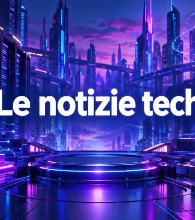 Le notizie tech del 13 ottobre 2026: illustrazione di chip AI, server e fitness tracker