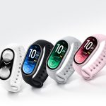 Xiaomi Smart Band 11 nei colori bianco, nero, argento e rosa