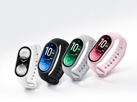 Xiaomi Smart Band 11 nei colori bianco, nero, argento e rosa